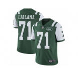 Youth Nike New York Jets #71 Ben Ijalana Vapor Untouchable Limited Green Team Color NFL Jersey