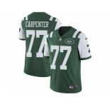 Youth Nike New York Jets #77 James Carpenter Vapor Untouchable Limited Green Team Color NFL Jersey