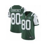 Youth Nike New York Jets #80 Wayne Chrebet Vapor Untouchable Limited Green Team Color NFL Jersey