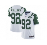 Youth Nike New York Jets #92 Leonard Williams Vapor Untouchable Limited White NFL Jersey