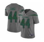 Youth New York Jets #44 Harvey Langi Limited Gray Inverted Legend Football Jersey