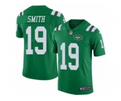 Youth Nike New York Jets #19 Devin Smith Limited Green Rush NFL Jersey