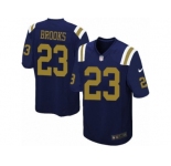 Youth Nike New York Jets #23 Terrence Brooks Limited Navy Blue Alternate NFL Jersey