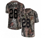 Youth Nike New York Jets #28 Curtis Martin Limited Camo Rush Realtree NFL Jersey