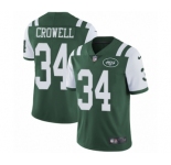 Youth Nike New York Jets #34 Isaiah Crowell Green Team Color Vapor Untouchable Limited Player NFL Jersey