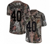 Youth Nike New York Jets #40 Trenton Cannon Limited Camo Rush Realtree NFL Jersey