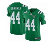 Youth Nike New York Jets #44 Corey Lemonier Limited Green Rush NFL Jersey