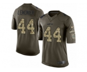 Youth Nike New York Jets #44 Corey Lemonier Limited Green Salute to Service NFL Jersey
