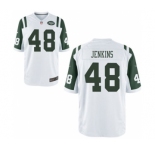 Youth Nike New York Jets #48 Jordan Jenkins White NFL Jersey