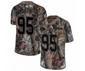 Youth Nike New York Jets #95 Josh Martin Limited Camo Rush Realtree NFL Jersey