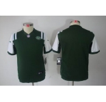 nike youth nfl jerseys new york jets blank green[nike limited]