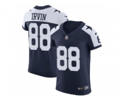 Nike Dallas Cowboys #88 Michael Irvin Navy Blue Thanksgiving Men Stitched NFL Vapor Untouchable Throwback Elite Jersey