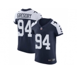 Nike Dallas Cowboys #94 Randy Gregory Navy Blue Thanksgiving Men Stitched NFL Vapor Untouchable Throwback Elite Jersey