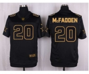 nike nfl jerseys dallas cowboys #20 mcfadden black gold collection[Elite]
