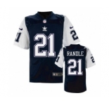 nike nfl jerseys dallas cowboys #21 Joseph Randle Throwback Blue[Elite]