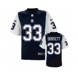 nike nfl jerseys dallas cowboys #33 Tony Dorsett Throwback Blue[Elite]
