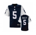 nike nfl jerseys dallas cowboys #5 Dan Bailey Throwback Blue[Elite]