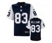 nike nfl jerseys dallas cowboys #83 Terrance Williams Throwback Blue[Elite]