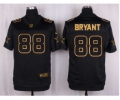 nike nfl jerseys dallas cowboys #88 bryant black gold collection[Elite][bryant]