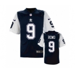 nike nfl jerseys dallas cowboys #9 Tony Romo Throwback Blue[Elite]