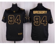 nike nfl jerseys dallas cowboys #94 gregory black gold collection[Elite][gregory]