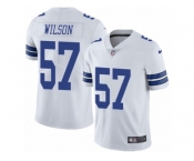 Men Nike Dallas Cowboys #57 Damien Wilson White Vapor Untouchable Limited Player NFL Jersey