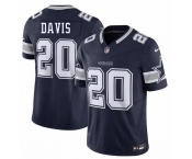 Men's Dallas Cowboys #20 Malik Davis Navy 2026 F.U.S.E. Vapor Untouchable Limited Stitched Football Jersey