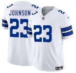 Men's Dallas Cowboys #23 Buddy Johnson White 2025 F.U.S.E. Vapor Untouchable Limited Football Stitched Jersey