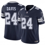 Men's Dallas Cowboys #24 Malik Davis Navy 2026 F.U.S.E. Vapor Untouchable Limited Stitched Football Jersey