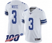 Men's Dallas Cowboys #3 Mike White Vapor Untouchable Limited Player 100th Season Football Jersey