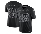 Men's Dallas Cowboys #88 CeeDee Lamb Black 2026 F.U.S.E. Salute to Service Limited Stitched Football Jersey