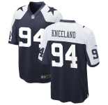 Mens Dallas Cowboys #94 Marshawn Kneeland Nike Navy Vapor Untouchable Limited Football Stitched Jersey