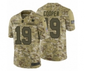 Men's Nike Dallas Cowboys #19 Amari Cooper Limited Camo 2018 Salute to Service NFL Jersey