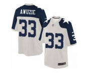 Men's Nike Dallas Cowboys #33 Chidobe Awuzie Limited White Throwback Alternate NFL Jersey