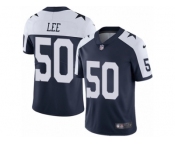 Men's Nike Dallas Cowboys #50 Sean Lee Vapor Untouchable Limited Navy Blue Throwback Alternate NFL Jersey