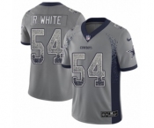 Men's Nike Dallas Cowboys #54 Randy White Limited Gray Rush Drift Fashion NFL Jersey