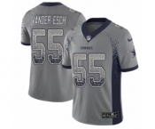 Men's Nike Dallas Cowboys #55 Leighton Vander Esch Limited Gray Rush Drift Fashion NFL Jersey