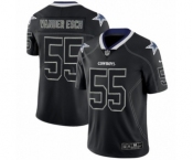 Men's Nike Dallas Cowboys #55 Leighton Vander Esch Limited Lights Out Black Rush NFL Jersey