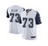 Men's Nike Dallas Cowboys #73 Larry Allen Limited White Rush NFL Jersey
