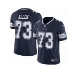 Men's Nike Dallas Cowboys #73 Larry Allen Vapor Untouchable Limited Navy Blue Team Color NFL Jersey