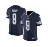 Men's Nike Dallas Cowboys #9 Tony Romo Vapor Untouchable Limited Navy Blue Team Color NFL Jersey