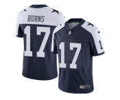 Nike Dallas Cowboys #17 Allen Hurns Navy Blue Thanksgiving Men Stitched NFL Vapor Untouchable Limited Throwback Jersey