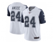 Nike Dallas Cowboys #24 Chidobe Awuzie White Men Stitched NFL Limited Rush Jersey