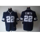 nike nfl jerseys dallas cowboys #22 e.smitth blue[nike limited]