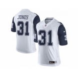 nike nfl jerseys dallas cowboys #31 jones white[Limited throwback]