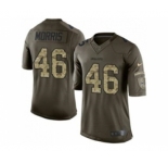 nike nfl jerseys dallas cowboys #46 alfred morris army green[nike Limited Salute To Service]