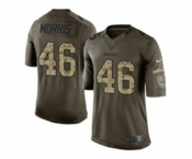 nike nfl jerseys dallas cowboys #46 alfred morris army green[nike Limited Salute To Service]
