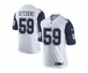 nike nfl jerseys dallas cowboys #59 hitchens white[Limited throwback]