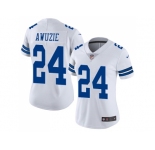 Women Nike Dallas Cowboys #24 Chidobe Awuzie White Stitched NFL Vapor Untouchable Limited Jersey