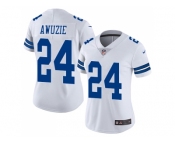 Women Nike Dallas Cowboys #24 Chidobe Awuzie White Stitched NFL Vapor Untouchable Limited Jersey